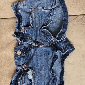 AEO denim jean short shorts